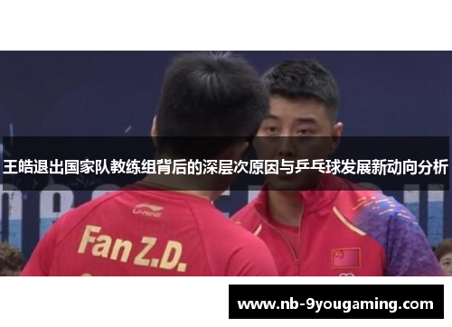 王皓退出国家队教练组背后的深层次原因与乒乓球发展新动向分析 王皓退出国家队教练组背后的深层次原因与乒乓球发展新动向分析